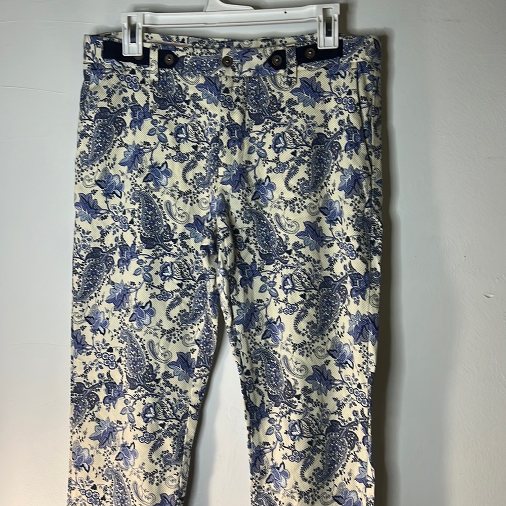 ‘Zara man’ pants size 31 denim couture floral